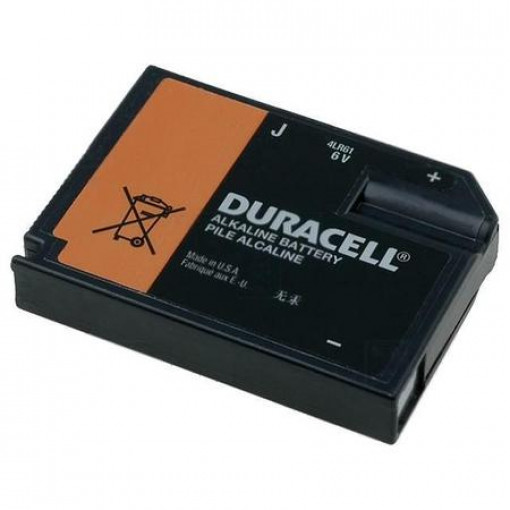 7K67 J; Battery: alkaline; 6V; 4LR61,J; 9x35x48mm; non-rechargeable; DURACELL 7K67 J; Battery: alkaline; 6V; 4LR61,J; 9x35x48mm; non-rechargeable; DURACELL