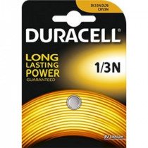 DL1/3N; Battery: lithium; 3V; 1/3N,coin; Batt.no: 1; Ø11.6x10.8mm; 160mAh; DURACELL