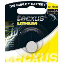 CR1220; Battery: lithium; 3V; CR1220,coin; Batt.no: 1; Ø12.5x2mm; 40mAh; RENATA