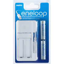 BCUA.850.22.DVU+AAAE; AA,AAA Eneloop USB lād. 850mA MDU01-E-2x800 AAA