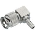BNCM.RG179.SCR90; Mini-BNC spraudnis apspiežams RG179 kabelim 90° leņķī 75Ω