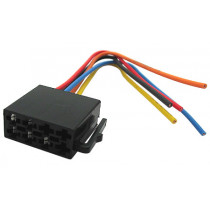 ; ISO plug,wires; PIN: 5; 4CARMEDIA