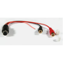 CARAUX.AINET; Uni-Link Ai-Net uz 2RCA ligzdām Alpine