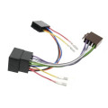; ISO socket x2,ISO plug x2,supply wires; PIN: 13(5+8); Opel,VW; 4CARMEDIA