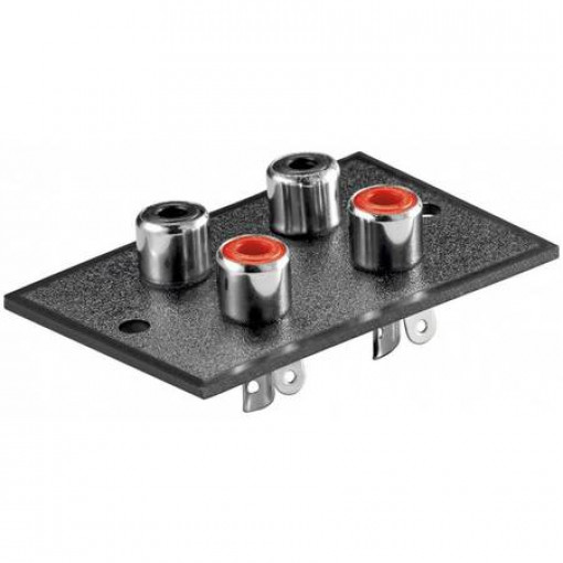 CC-006; 4RCA šasijas ligzdas 2x 2 rindās CC-006; 4RCA šasijas ligzdas 2x 2 rindās