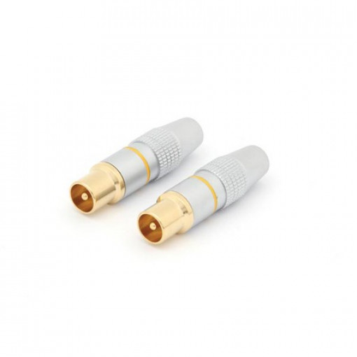 COAX.S.SL.2SET#T; Pāris Coax spraudņu PROFESSIONAL