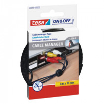 CTCL10.5M.BK.55239; Clip-saite kabeļu menedžeris 10x5000mm melna 55239-00000 CTCL10.5M.BK.55239; Clip-saite kabeļu menedžeris 10x5000mm melna 55239-00000