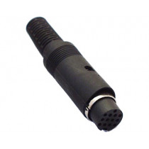 DNC-13/1; DIN 13pin ligzda vadā, changer ligzda