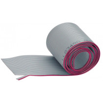 FLC-34/30-E; Wire: ribbon; 1.27mm; stranded; Cu; 34x28AWG; unshielded; PVC; grey; BQ CABLE