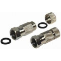 FC82.50.WP.O2; F konektors 8.2x5.0mm WP 2xO-gumijas