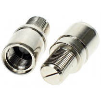 FCR75.SKR.T; 75Om slodze F konektors ar skrūves galvu