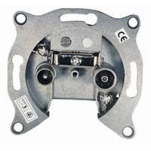 FD2.18; TV-Radio nozares rozete, ar vājinājumu 18dB, 5-860