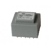TEZ1.5/D230/12V; Transformer: encapsulated; 1.5VA; 230VAC; 12V; 125mA; Mounting: PCB; BREVE TUFVASSONS