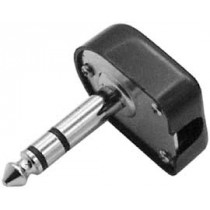 JC63SS.VPL; 6.3mm stereo spraudnis vadā plastmasas leņķī
