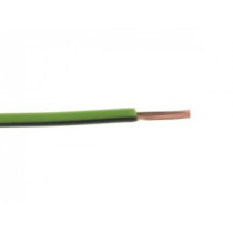 FLRY-B0.50-GR/BK; Wire; FLRY-B; stranded; Cu; 0.5mm2; PVC; green-black; 60V; 100m; BQ CABLE
