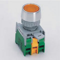 LBF22-1O/C R, W/O LAMP; Switch: push-button; Stabl.pos: 1; NC + NO; 3A/230VAC; 22mm; red; AUSPICIOUS