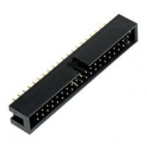 LPH40S; Spraudnis platē 2.54mm 40k 2 rindas vertikāls