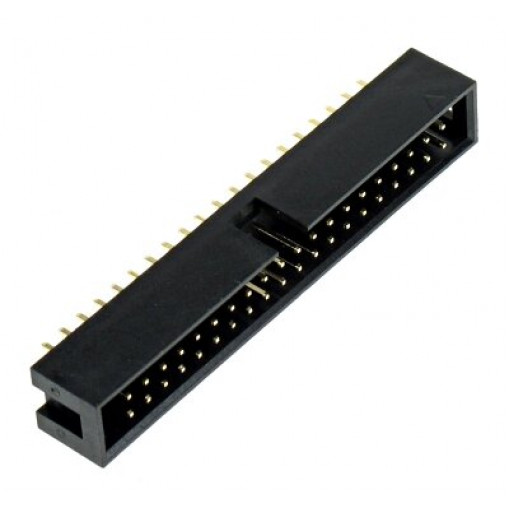 LPH40S; Spraudnis platē 2.54mm 40k 2 rindas vertikāls