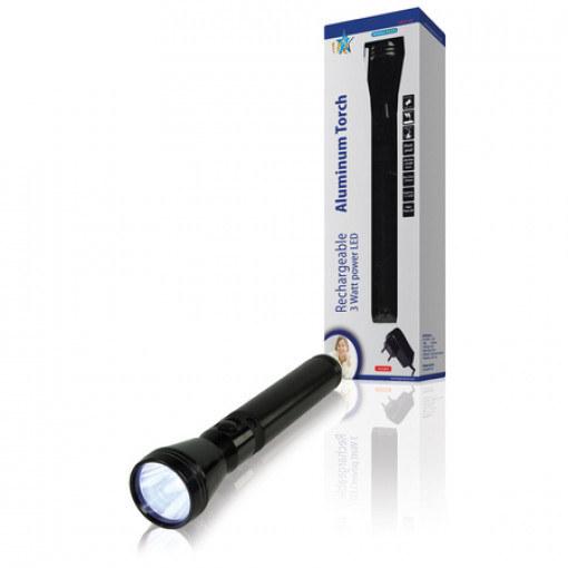 LUKLEDR02; Lukturis 3W CREE LED 2xD NiMH Aluminium 284x54mm LUKLEDR02; Lukturis 3W CREE LED 2xD NiMH Aluminium 284x54mm