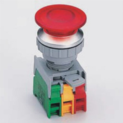 EBL30 1O/C R, W/O LAMP; Switch: push-button; Stabl.pos: 1; NC + NO; 30mm; red; IP65; Pos: 2; AUSPICIOUS EBL30 1O/C R, W/O LAMP; Switch: push-button; Stabl.pos: 1; NC + NO; 30mm; red; IP65; Pos: 2; AUSPICIOUS
