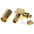 MCC.RG174.S.LEN; MC Card spraudnis leņķī GOLD Crimp RG174,316 MCC.RG174.S.LEN; MC Card spraudnis leņķī GOLD Crimp RG174,316