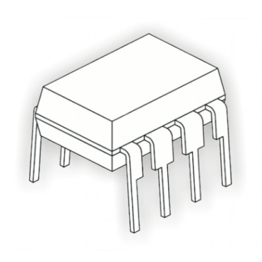 MCP3201-CI/P; A/D converter; Channels: 1; 12bit; 100ksps; 2.7÷5.5V; DIP8; MICROCHIP TECHNOLOGY