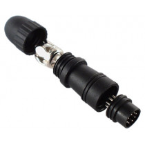 MD8SV.MOVIE; Movie plug 8pin spraudnis vadā 360° VHS, SVHS MD8SV.MOVIE; Movie plug 8pin spraudnis vadā 360° VHS, SVHS