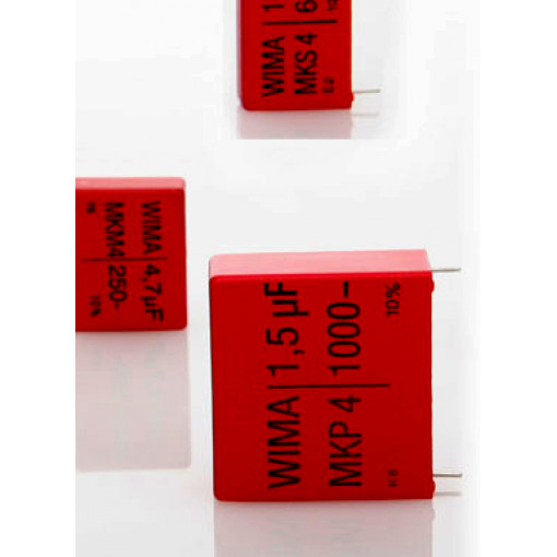 MKS4NF010/630; MKS4 Polyester film 10nF 630VDC RM7.5 MKS4NF010/630; MKS4 Polyester film 10nF 630VDC RM7.5