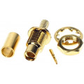 MMCX.RG174.L; MMCX ligzda taisnā Crimp RG174 GOLD MMCX.RG174.L; MMCX ligzda taisnā Crimp RG174 GOLD