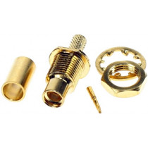 MMCX.RG174.L; MMCX ligzda taisnā Crimp RG174 GOLD MMCX.RG174.L; MMCX ligzda taisnā Crimp RG174 GOLD