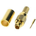 MMCX.RG174.S; MMCX spraudnis taisnais Crimp RG174 GOLD RG188/RG316 50Ω MMCX.RG174.S; MMCX spraudnis taisnais Crimp RG174 GOLD RG188/RG316 50Ω