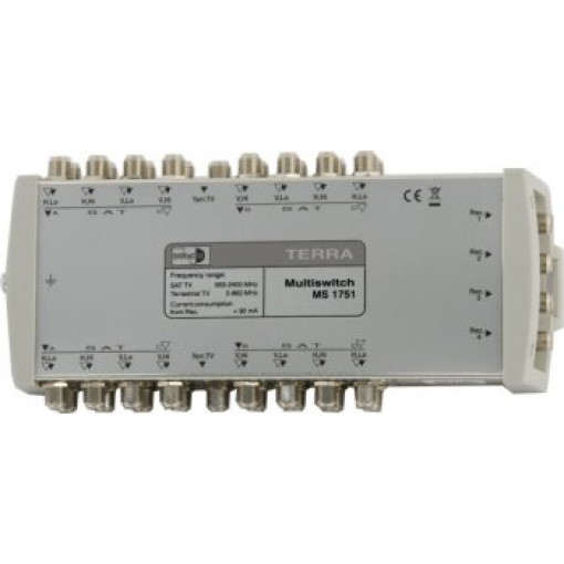 MS1751; Multislēdzis 17x4 caurejošs