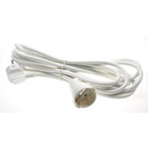 PAG1Z.M10; Pagarinātājs 1 roz.zem. 10m vads 1.0mm² balts