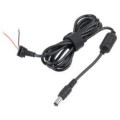 PC63.30.TOSHIBA.V; Notebook TOSHIBA 6.3/3.0mm lādētāja spraudnis ar vadu 1.5m