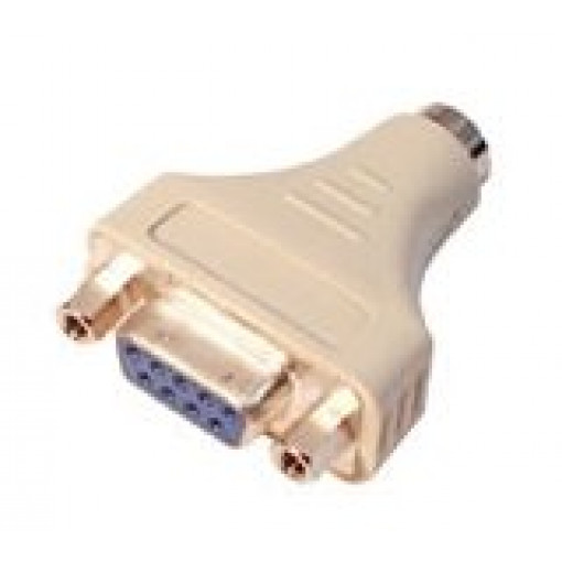 PLLD09/MD6; Adapters D-SUB 9 lig. uz Mini-Din 6 lig. plastm. PLLD09/MD6; Adapters D-SUB 9 lig. uz Mini-Din 6 lig. plastm.