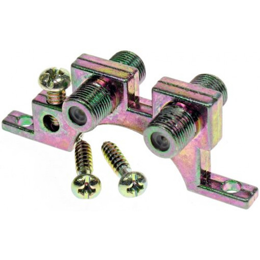 PLLF2/F2.ZEME; Adapters 2xF ligzdas uz 2xF ligzdām zemējuma PLLF2/F2.ZEME; Adapters 2xF ligzdas uz 2xF ligzdām zemējuma