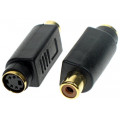 PLLMD4/R; Adapters MiniDin4 ligzda / RCA ligzda PLLMD4/R; Adapters MiniDin4 ligzda / RCA ligzda