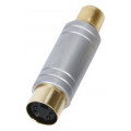 PLLMD4/R.HQ#; Adapters MiniDin4 ligzda / RCA ligzda HQ PLLMD4/R.HQ#; Adapters MiniDin4 ligzda / RCA ligzda HQ