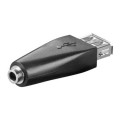 93982; Adapter; USB 2.0; USB A socket,Jack 3.5mm 3pin socket; Goobay 93982; Adapter; USB 2.0; USB A socket,Jack 3.5mm 3pin socket; Goobay