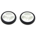 PRE1088; Pololu Wheel 32x7mm Pair - White