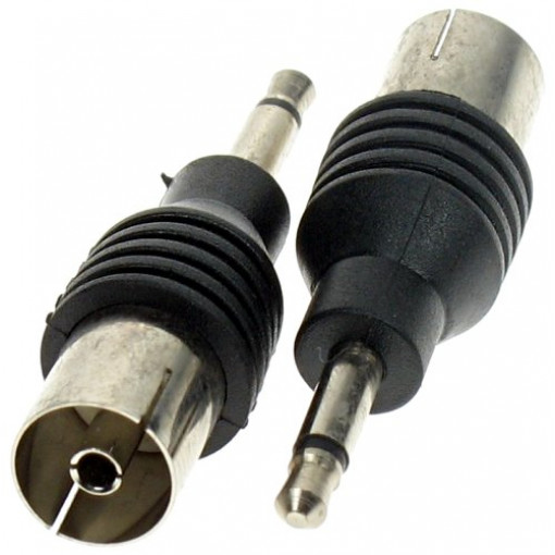 PSL3/C.P; Adapters 3.5mm mono spr. uz COAX ligzdu PSL3/C.P; Adapters 3.5mm mono spr. uz COAX ligzdu
