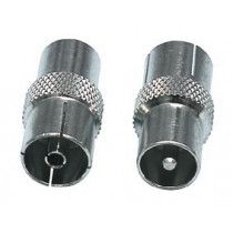 PSLC/C.M; Adapters COAX spraudnis uz COAX ligzdu Metāla PSLC/C.M; Adapters COAX spraudnis uz COAX ligzdu Metāla