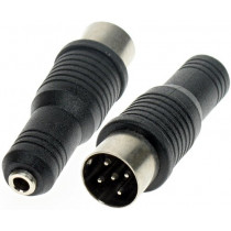 PSLD5X/3S.P; Adapters 5DIN 360° X spr. uz 3.5mm st-ligzdu