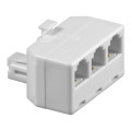 PSLM64/M64X3; Adapters RJ11 6p4p spr. uz 3xRJ11 6p4p ligzdām PSLM64/M64X3; Adapters RJ11 6p4p spr. uz 3xRJ11 6p4p ligzdām