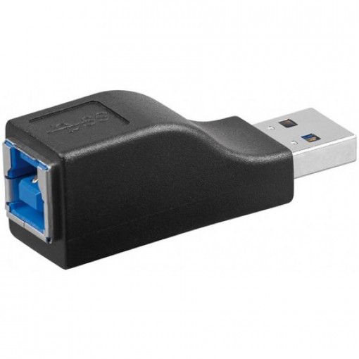 PSLUA3/UB3; Adapters USB3-A spraudnis/USB3-B ligzda PSLUA3/UB3; Adapters USB3-A spraudnis/USB3-B ligzda