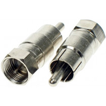 PSSF/R; Adapters F spraudnis uz RCA spraudni PSSF/R; Adapters F spraudnis uz RCA spraudni