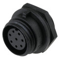 PX0412/08S; Connector: circular; socket; female; PIN: 8; w/o contacts; IP68; BULGIN PX0412/08S; Connector: circular; socket; female; PIN: 8; w/o contacts; IP68; BULGIN