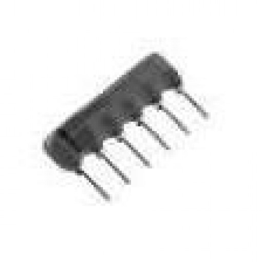 RNLA06G0102B0E; Resistor network: X; 1kΩ; No.of resistors: 5; THT; 0.125W; ±2%; 100V; ROYAL OHM
