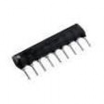RNLA09G0104B0E; Resistor network: X; 100kΩ; No.of resistors: 8; THT; 0.125W; ±2%; ROYAL OHM