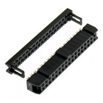 SC34SR; Ligzda 2.54mm 2rindas 34k plakanajam vadam